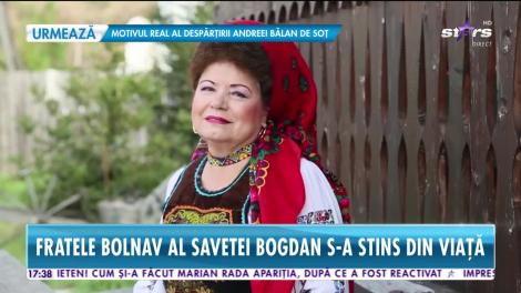 Star News. Saveta Bogdan, în doliu! Artista e distrusă de durere