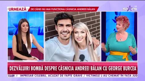 Dezvăluiri bombă despre căsnicia Andreei Bălan cu George Burcea! Ce spune Cristi Brancu despre divorţul dintre ei