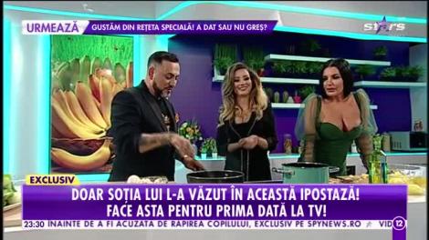 Agenția Vip. Sorinel Puştiu, aşa cum nu l-ai văzut niciodată. De pe scenă, la cratiţă