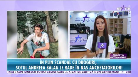 Star News. Soțul Andreei Bălan le râde în nas procurorilor, după ce a fost prins drogat la volan