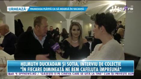 Star News. Helmuth Duckadam şi soţia, interviu de colecție. Înainte de dragoste este respectul dintre noi