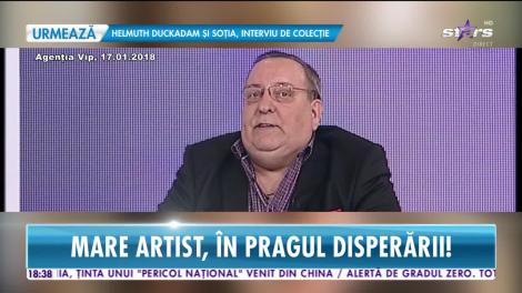 Star News. Tudorel Filimon, pe mâna cămătarilor. Actorul a pierdut tot ceea ce avea