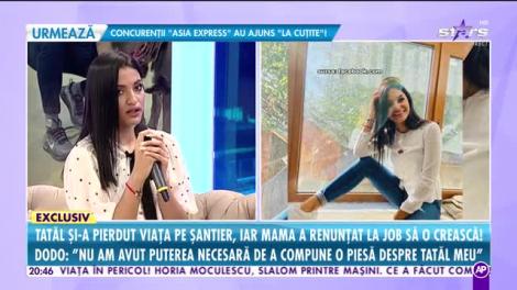 Răi da Buni. Doinița Ioniță, poveste de viaţa cutremurătoare. Tatăl ei şi-a pierdut viaţa pe şantier