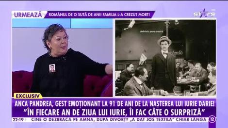 Agenția VIP. Anca Pandrea, gest emoţionant. Cum îşi alină dorul zi de zi de Iurie Darie