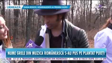 Star News. Nume grele din muzica românească s-au pus pe plantat puieți