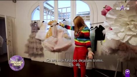 Prodanca și Reghe - Prețul succesului. Anamaria Prodan probează rochii elegante: Le facem fotografii și le punem pe site!