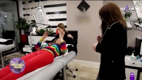 Prodanca și Reghe - Prețul succesului. Anamaria Prodan, la salonul de frumusețe: Trebuie să stau cu ochii închiși ca să-mi pun genele!