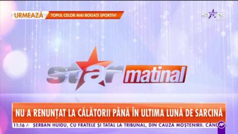 Star Matinal. Prin ce peripeții a trecut Tilly Niculae. Vedeta nu a renunțat la călătorii până în ultima lună de sarcină