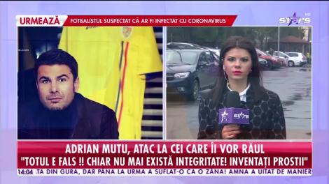 Star News. Adrian Mutu, atac la cei care îi vor răul: De când am venit în țară ați încercat numai să mă denigrați
