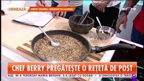 Reţeta lui Chef Berry la Star Matinal: O rețetă de post cu tofu și varză kale