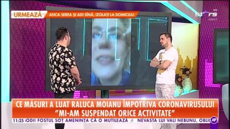 Ce măsuri a luat Raluca Moianu împotriva coronavirusului