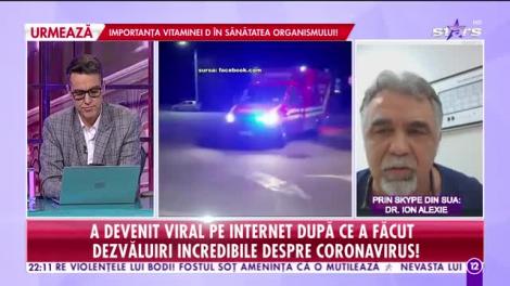 Agenția Vip. Ion Alexie, medicul care l-a tratat pe Mihai Neşu, sfaturi pentru a trece mai ușor peste perioada stării de urgență
