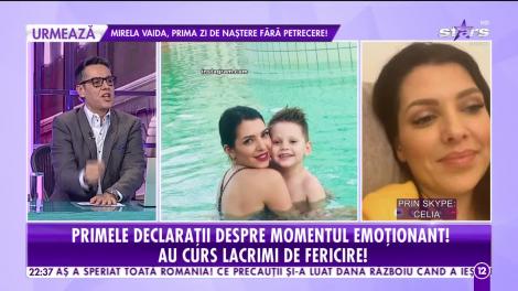 Celia, cerută în căsătorie, din nou, într-un loc magic, la șapte ani de la nuntă
