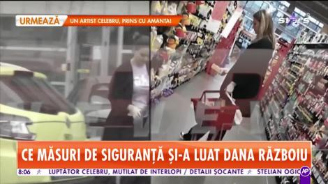 Ce măsuri de siguranţă şi-a luat Dana Războiu. Vedeta, surprinsă în timp ce îşi făcea provizii pentru carantină