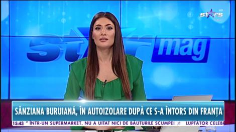 Sânziana Buruiană, izolată la domiciliu! Fosta asistentă tv a fost la Paris, în urmă cu o săptămână