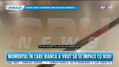 Imagini uluitoare din parcarea unui mall din Capitală! Momentul în care Bianca a vrut să se împce cu Alex Bodi