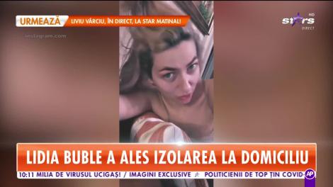 Ce pasiune are Lidia Buble de când s-a izolat acasă