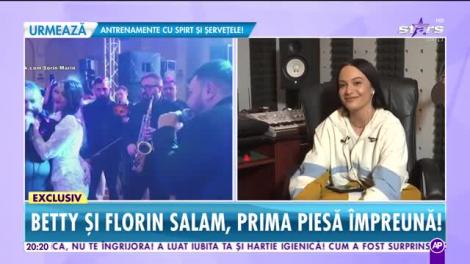 Betty şi Florin Salam, prima piesă împreună. Singurele informaţii despre colaborarea anului