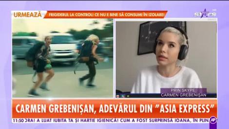 Carmen Grebenişan, lucruri nespuse din culisele "Asia Express": Au fost tensiuni foarte mari în spatele camerelor!