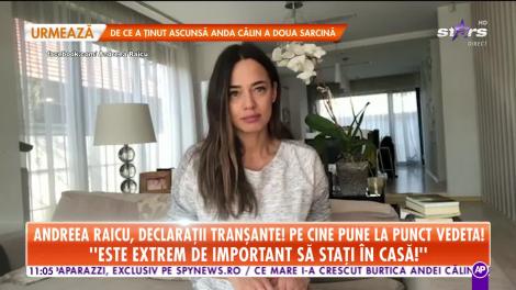 Andreea Raicu face un apel disperat. Declaraţiile tranşante prin care îi pune pe români la punct