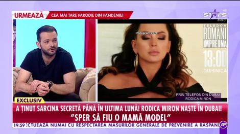 A ţinut secretă sarcina până în ultima lună! Fosta asistentă TV, Rodica Miron, naşte în Dubai