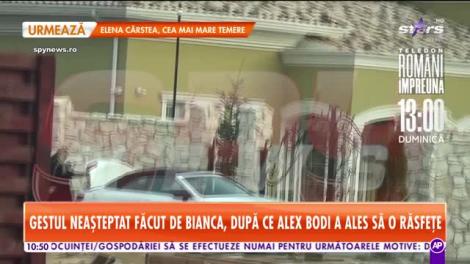 Dulce-i împăcarea! Cum o răsfață Alex Bodi pe Bianca Drăgușanu în plină pandemie