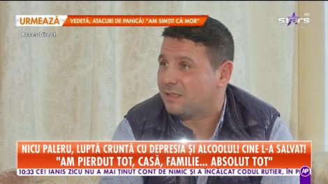 Nicu Paleru, luptă cruntă cu depresia și alcoolul! "Am pierdut tot.. familie, bai"