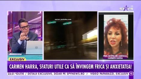 Carmen Harra, sfaturi utile ca să învingem frica şi anxietatea