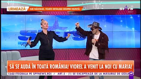 Viorel e mare star! Apariție de senzație, alături de Maria Constantin, la tv! Duet de zile mari cu piesa "Să se audă în România"