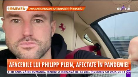 În plină pandemie de coronavirus, milionarul Philipp Plein se teme pentru viaţa lui și de faliment