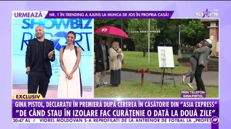 Gina Pistol, declarații în premieră după cererea în căsătorie din Asia Express