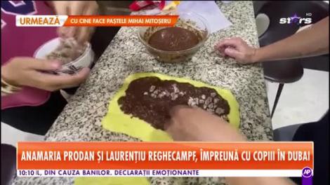 Anamaria Prodan şi Laurenţiu Reghecampf, împreună și în bucătărie
