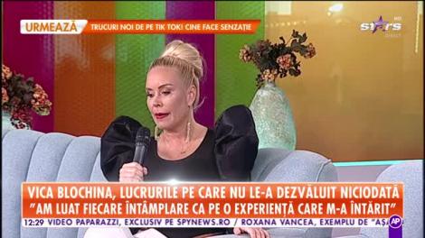 Vica Blochina, prima apariție după operația de la picior: Medicul m-a trimis cu forța la spital