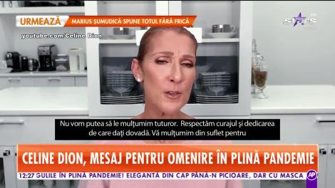 Celine Dion, gest emoționant! S-a filmat și a transmis un mesaj, aproape implorând. Cuvintele vedetei sunt adresate întregii omeniri