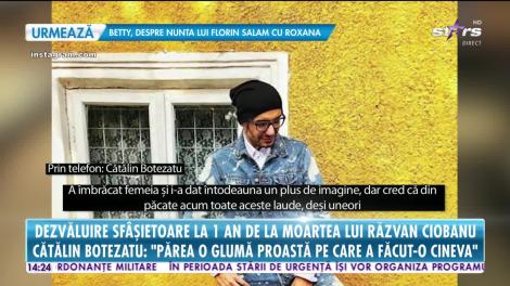 Ce spune Cătălin Botezatu despre Răzvan Ciobanu la un an de la moartea acestuia. Ce s-a întâmplat la priveghiul designerului