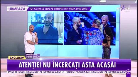 Românul care și-a cusut gura, în direct, la ShowBiz Report!