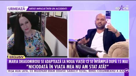 Maria Dragomiroiu se adaptează la noul stil de viață. Cum se descurcă artista în plină pandemie