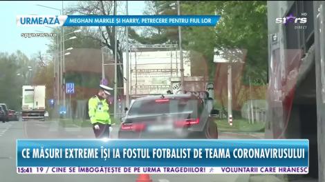 Ce măsuri a luat fostul fotbalist Gică Popescu de teama coronavirusului