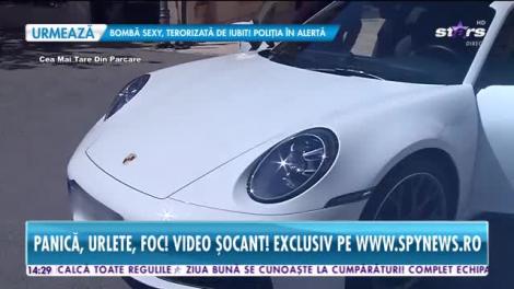 Vica Blochina, experiență terifiantă! Mașina vedetei a fost facută praf! | Video