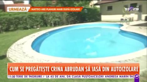Filmări în exclusivitate din vila Crinei Abrudan!