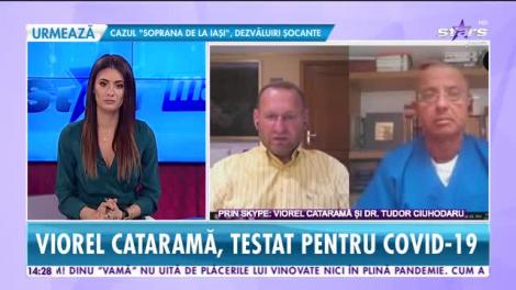 Medicii s-au deplasat acasă la afaceristul Viorel Cataramă pentru a-l testa de coronavirus