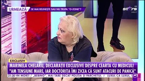 Actrița operată pe inimă a chemat de urgență salvarea. Mariana Chelaru face declarații exclusive despre cearta cu medicul