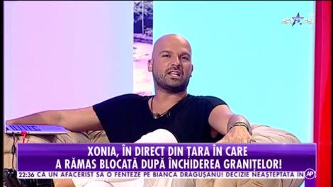 Xonia a rămas blocată în Los Angeles după închiderea granițelor