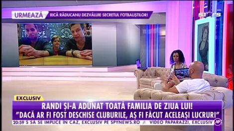 Randi şi-a adunat toată familia de ziua lui!