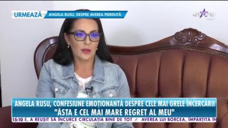 A trecut prin trei căsnicii eşuate și când credea că a găsit fericirea, toată averea ei s-a făcut scrum! Angela Rusu, confesiune emoționantă! |Video