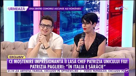 Ce moștenire impresionantă îi lasă chef Patrizia Paglieri unicului fiu