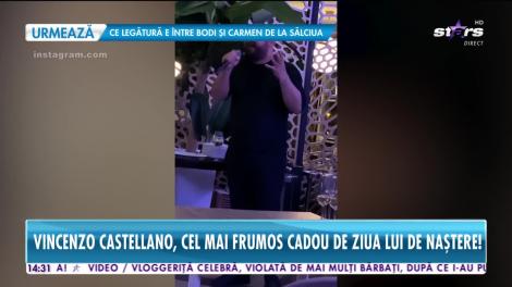 Vincenzo Castellano a primit cel mai frumos cadou de ziua lui de naştere. Iubita lui este însărcinată