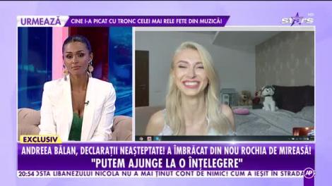 Andreea Bălan, declarații neașteptate: "Nu există șanse de împăcare!"