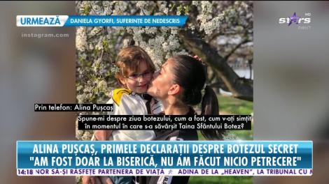Alina Pușcaș și-a botezat fetița în vârstă de 10 luni. Primele imagini de la marele eveniment |Video