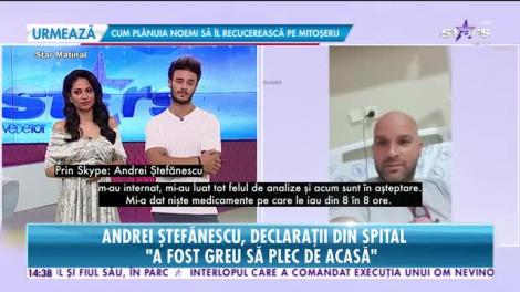 Andrei Ștefănescu, declarații din spital după ce au fost testat pozitiv cu coronavirus